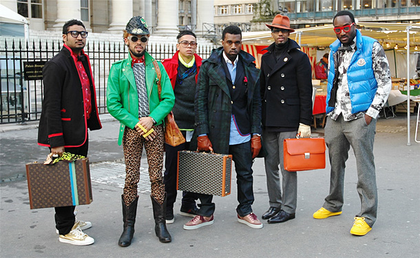 Kanye and his crew